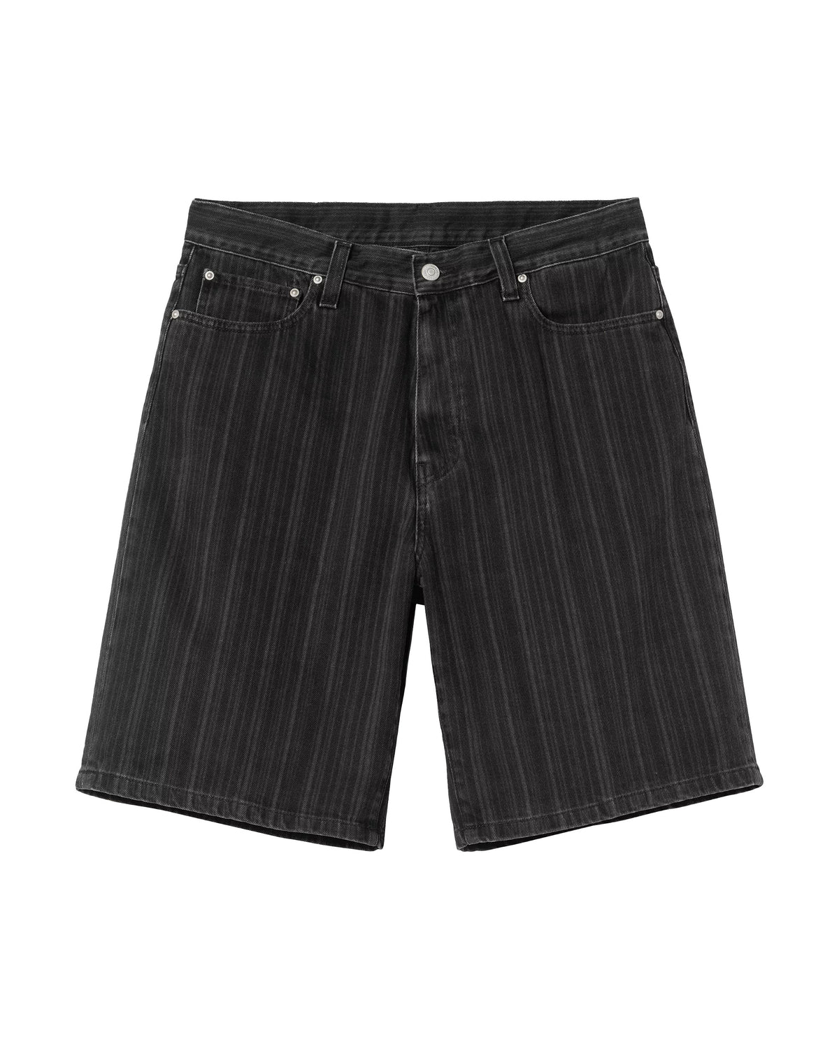 Carhartt Wip Rylan Short Rylan Stripe-Black stone washed