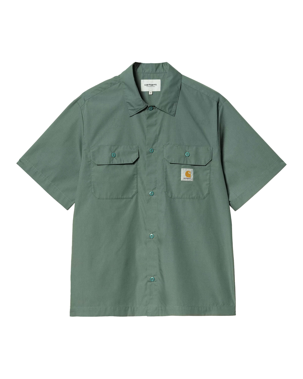 Carhartt Wip S-S Craft Shirt Silver Pine
