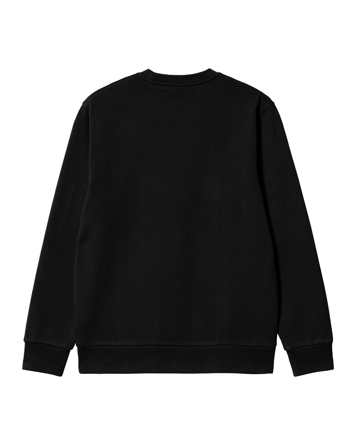 Carhartt Wip Script Embroidery Sweat Black-White