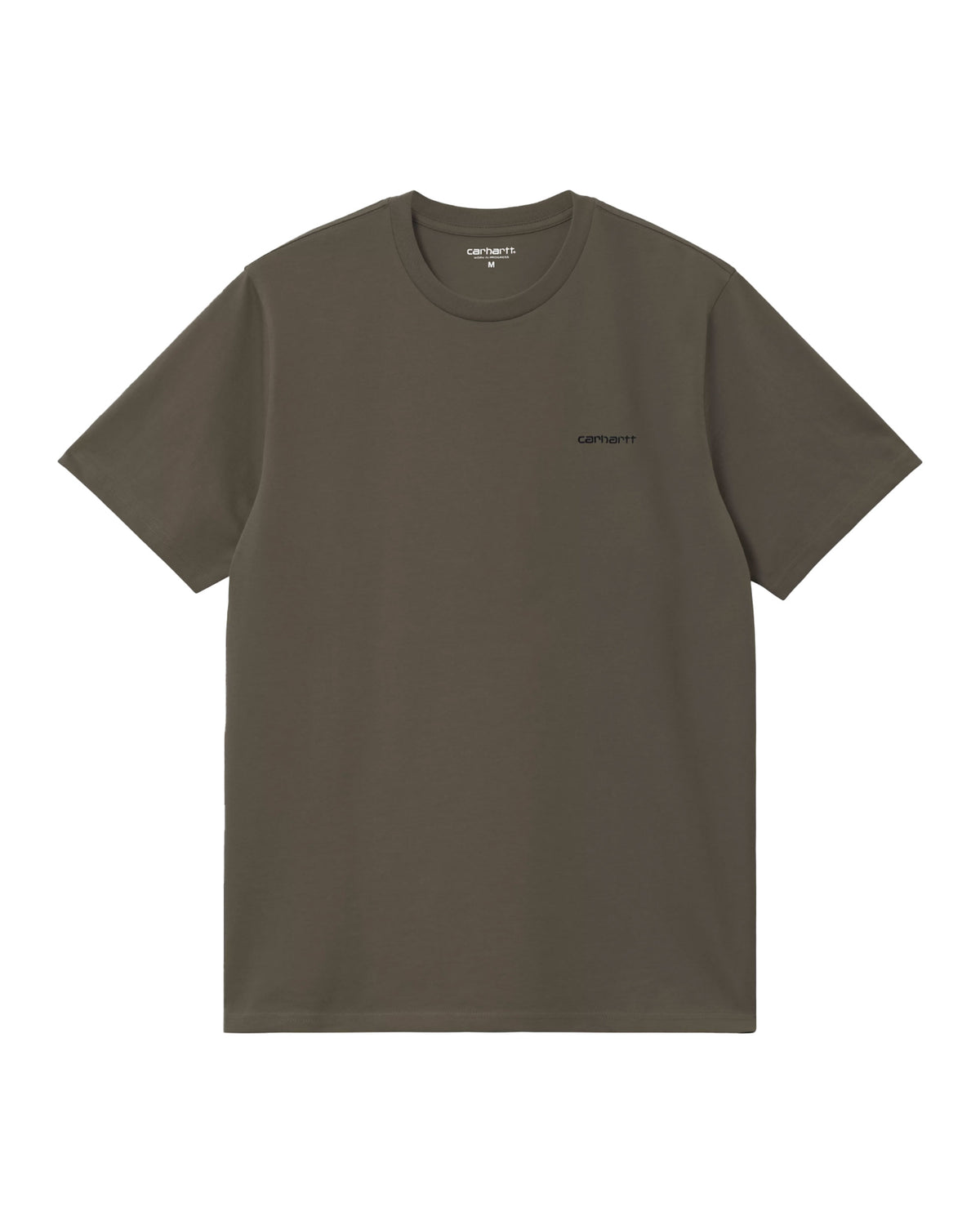 Carhartt Wip Script Embroidery T-Shirt Cypress-Black