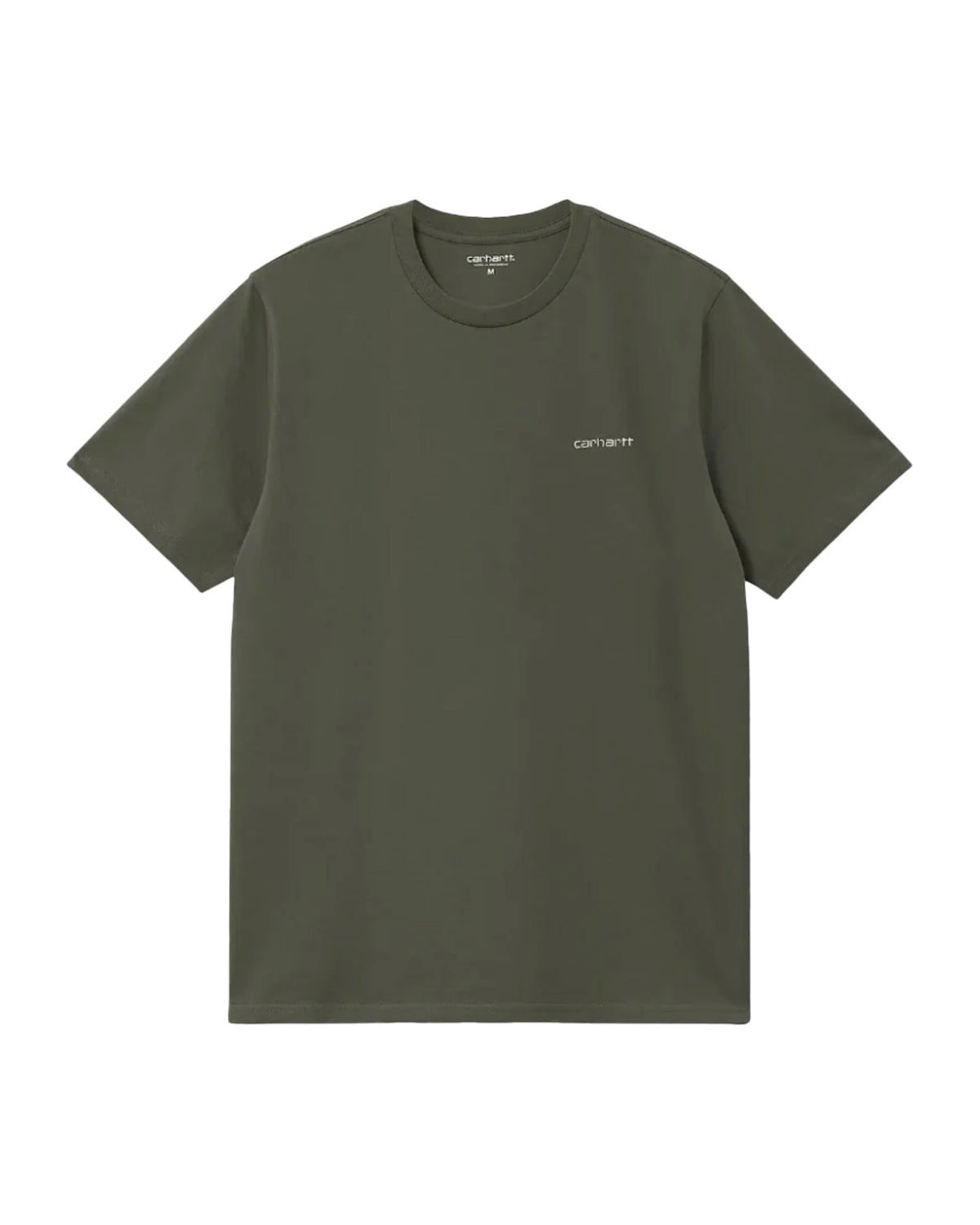 Carhartt Wip Script Embroidery T-Shirt Opuntia-White