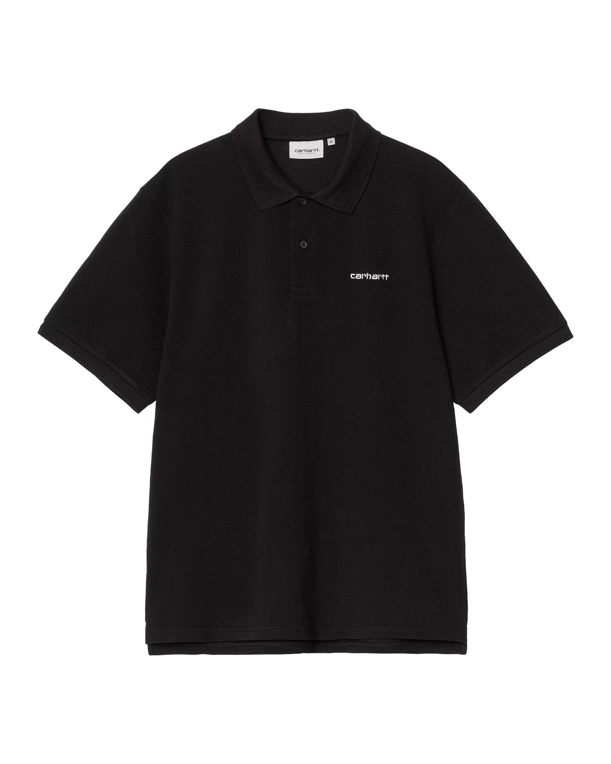 Carhartt Wip Script Polo Black-White