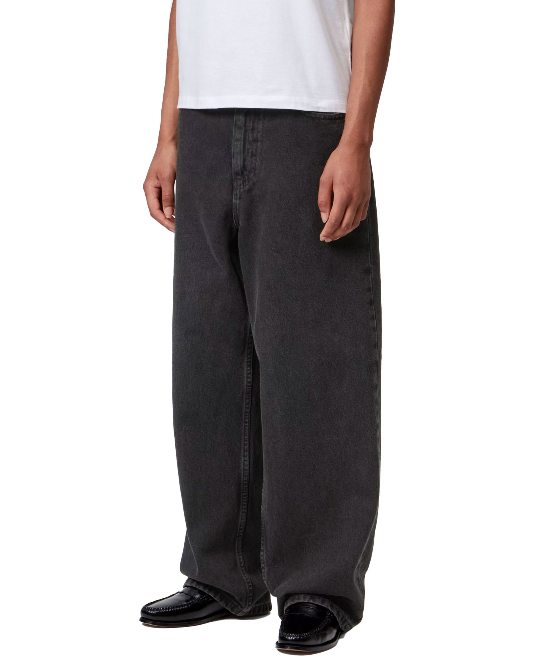 Carhartt Wip W' Brandon Pant Black stone washed