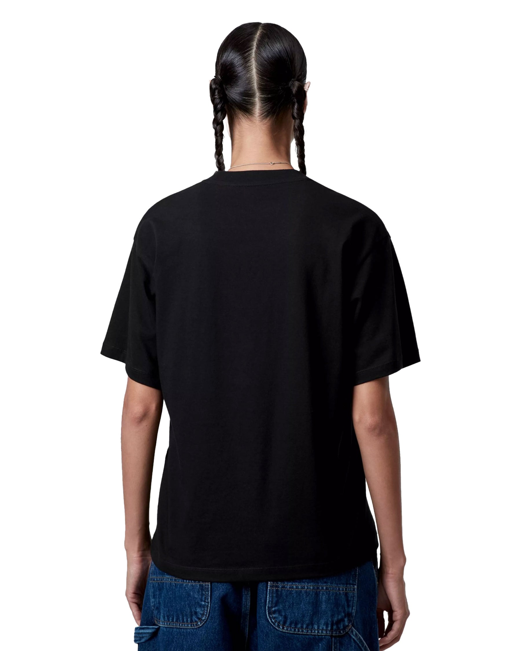 Carhartt Wip W' Heart Patch T-Shirt Black-Red