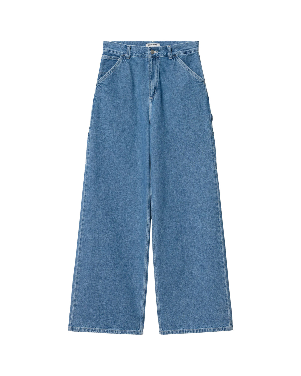 Carhartt Wip W' Jens Pant Blue heavy stone wash no length