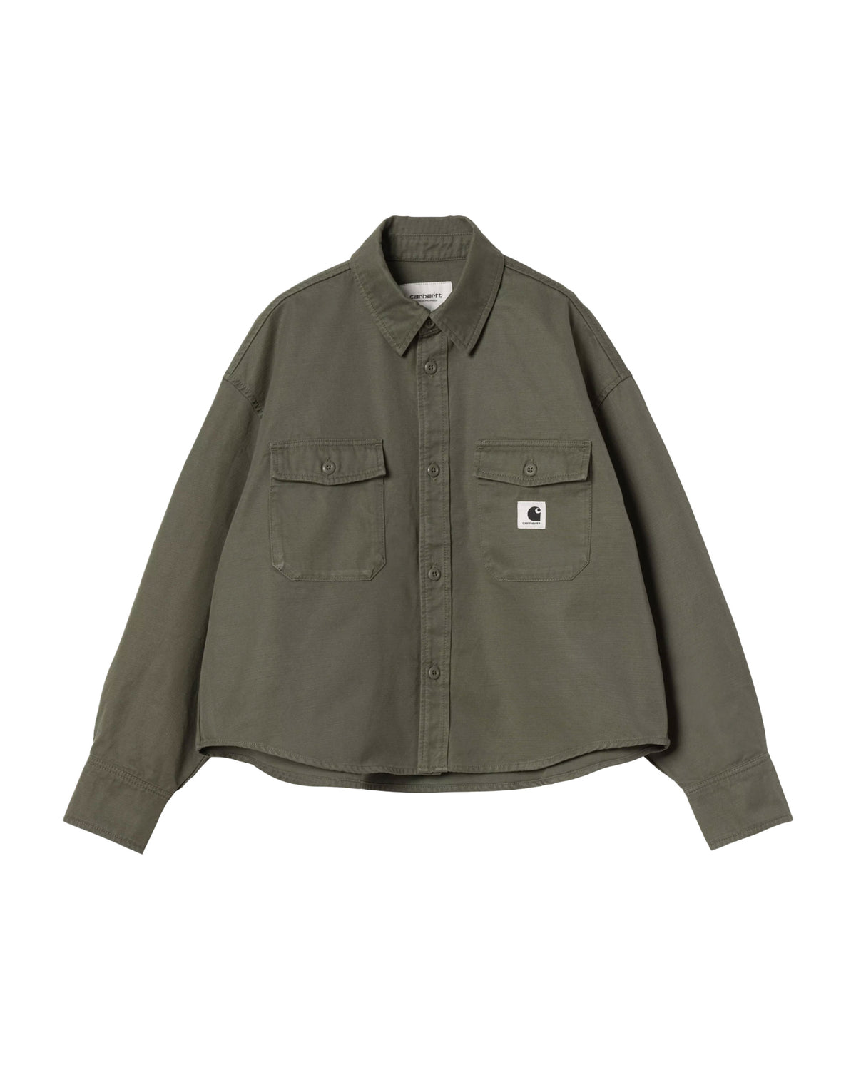 Carhartt Wip W' Kelly Shirt Jac Leaf rinsed
