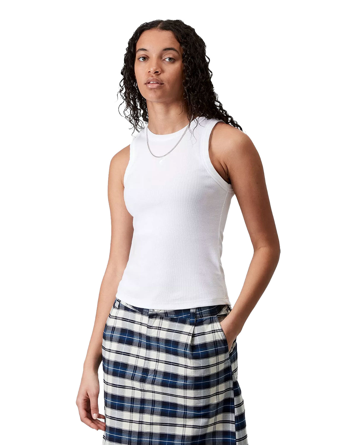 Carhartt Wip W' Philips A-Shirt Bianco