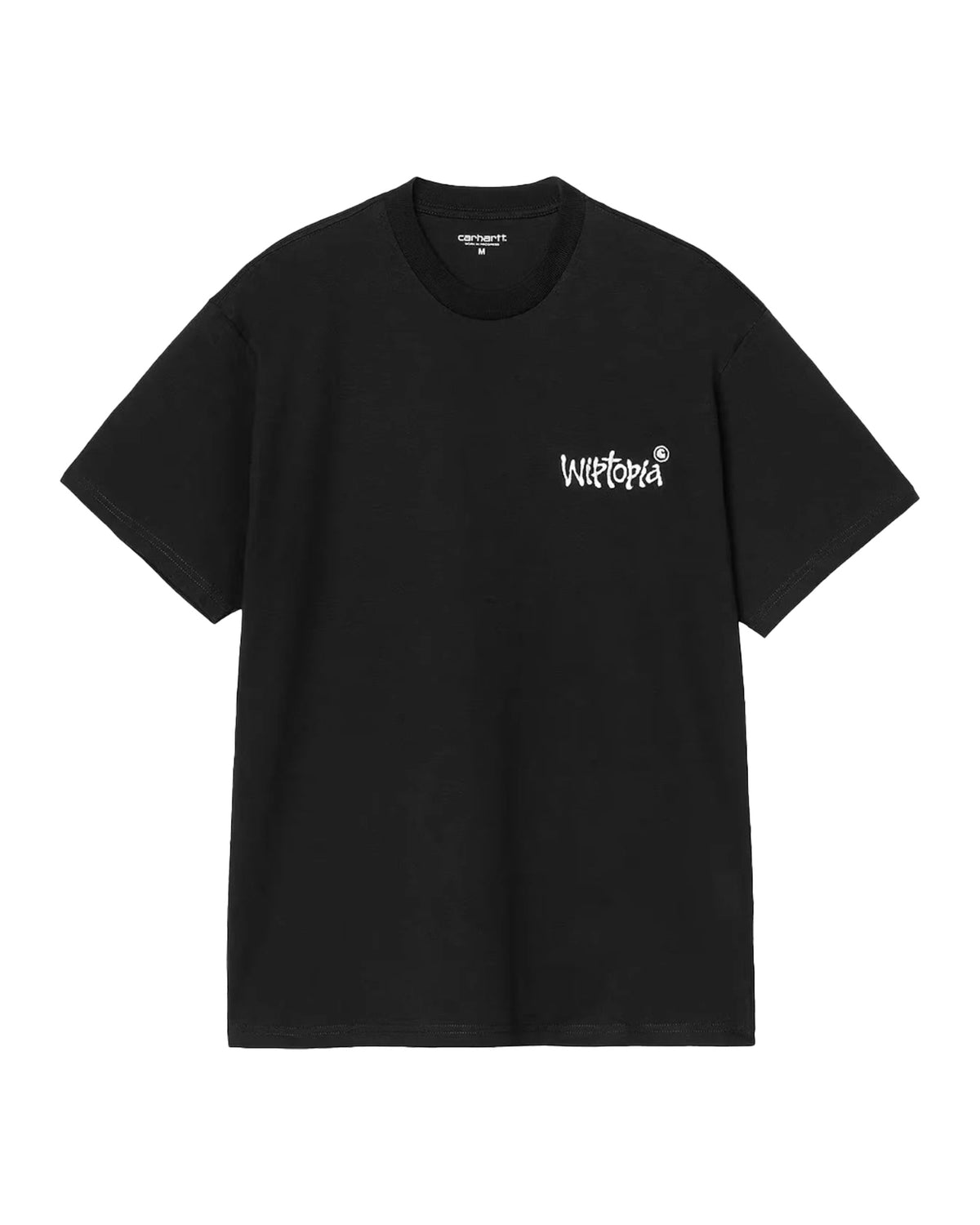 Carhartt Wip Wiptopia Script T-Shirt Black-Wax