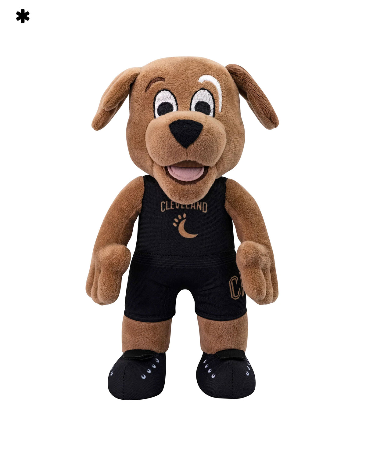 Cleveland Cavaliers Moondog 10" Mascot Plush Figure Black Uniform Wordmark Edition-not for team
