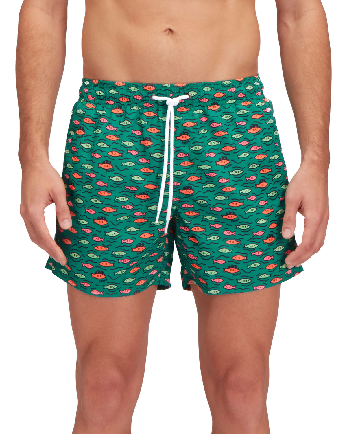 Costume Boxer Sundek Fantasia Verde