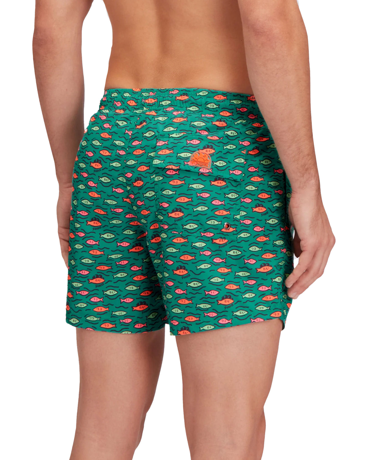 Costume Boxer Sundek Fantasia Verde