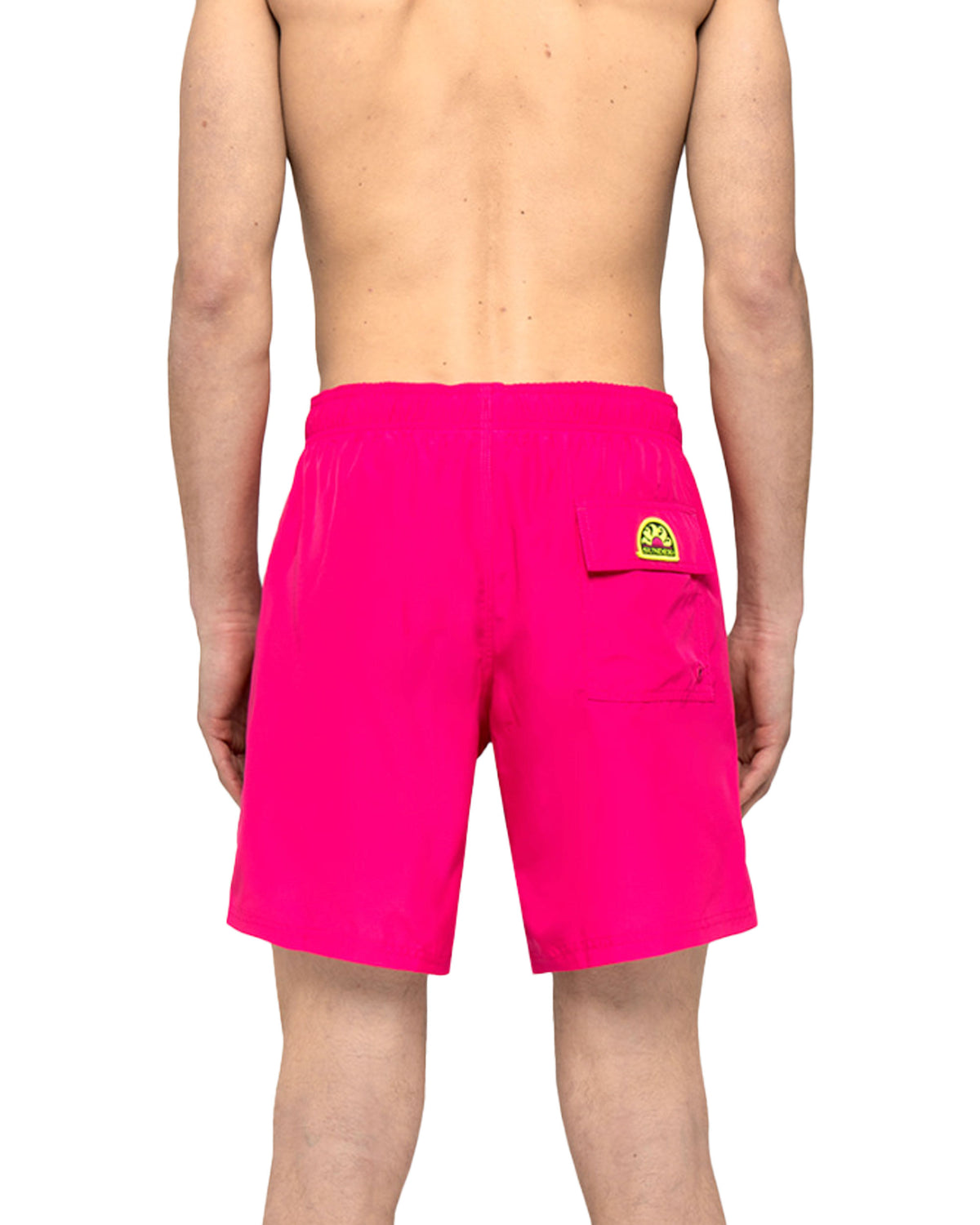 Costume Boxer Sundek Fuxia Big Logo