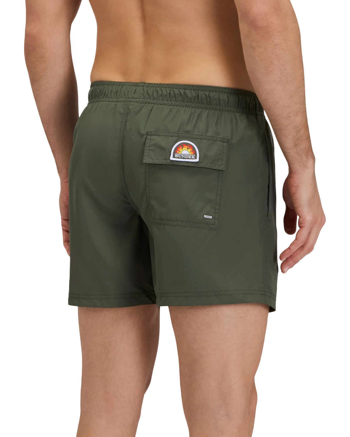 Costume Uomo Boxer Sundek Verde Militare