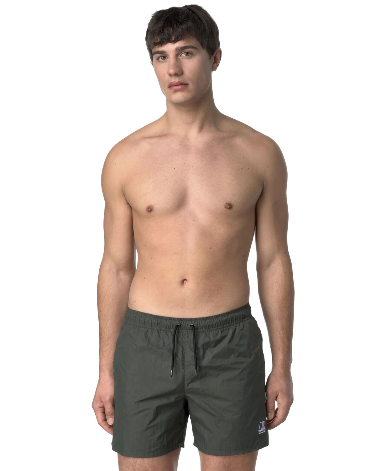 Costume Uomo K-Way Le Vrai Olivier Verde Militare