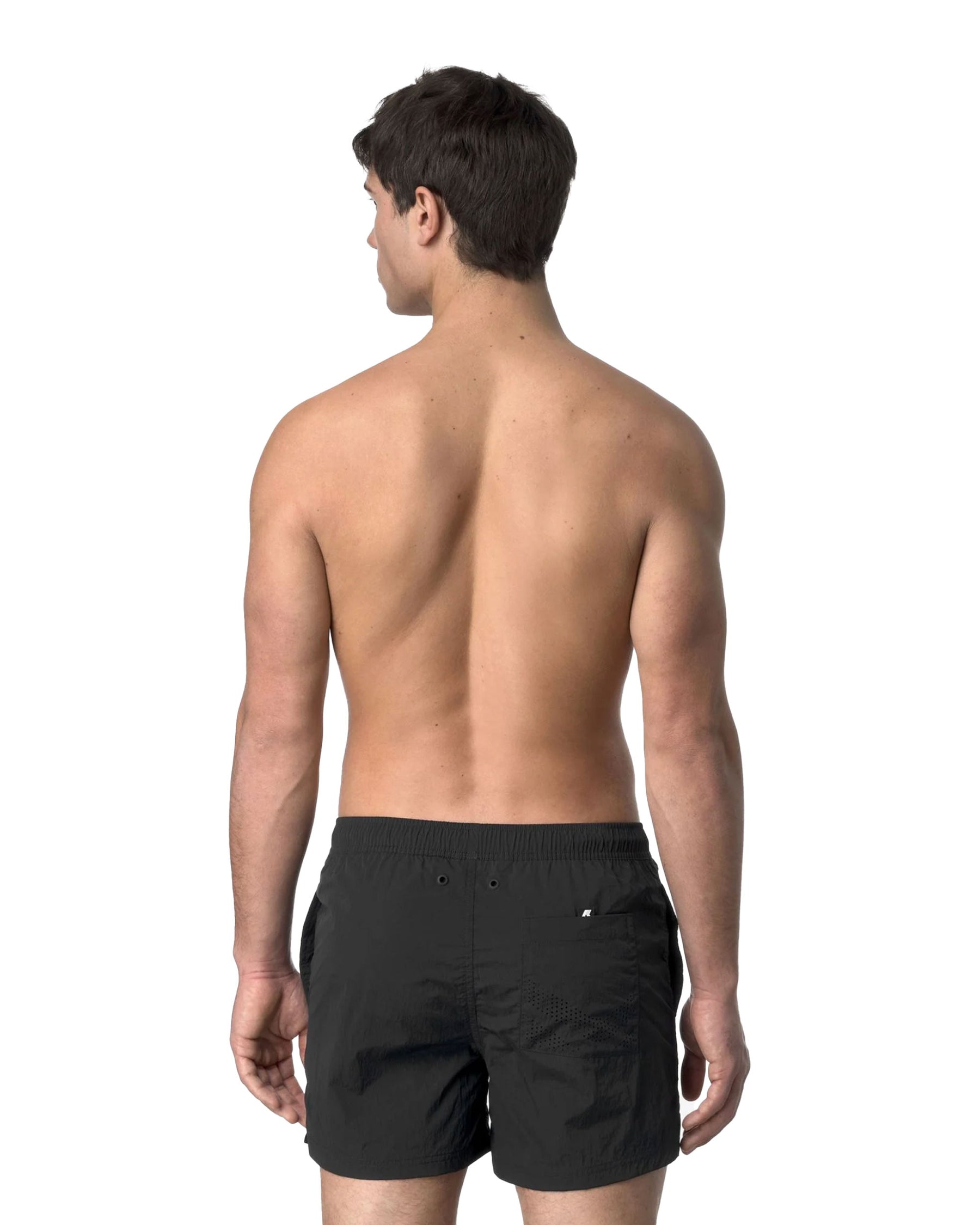 Costume Uomo K-Way boxer Hazel Beach Nero