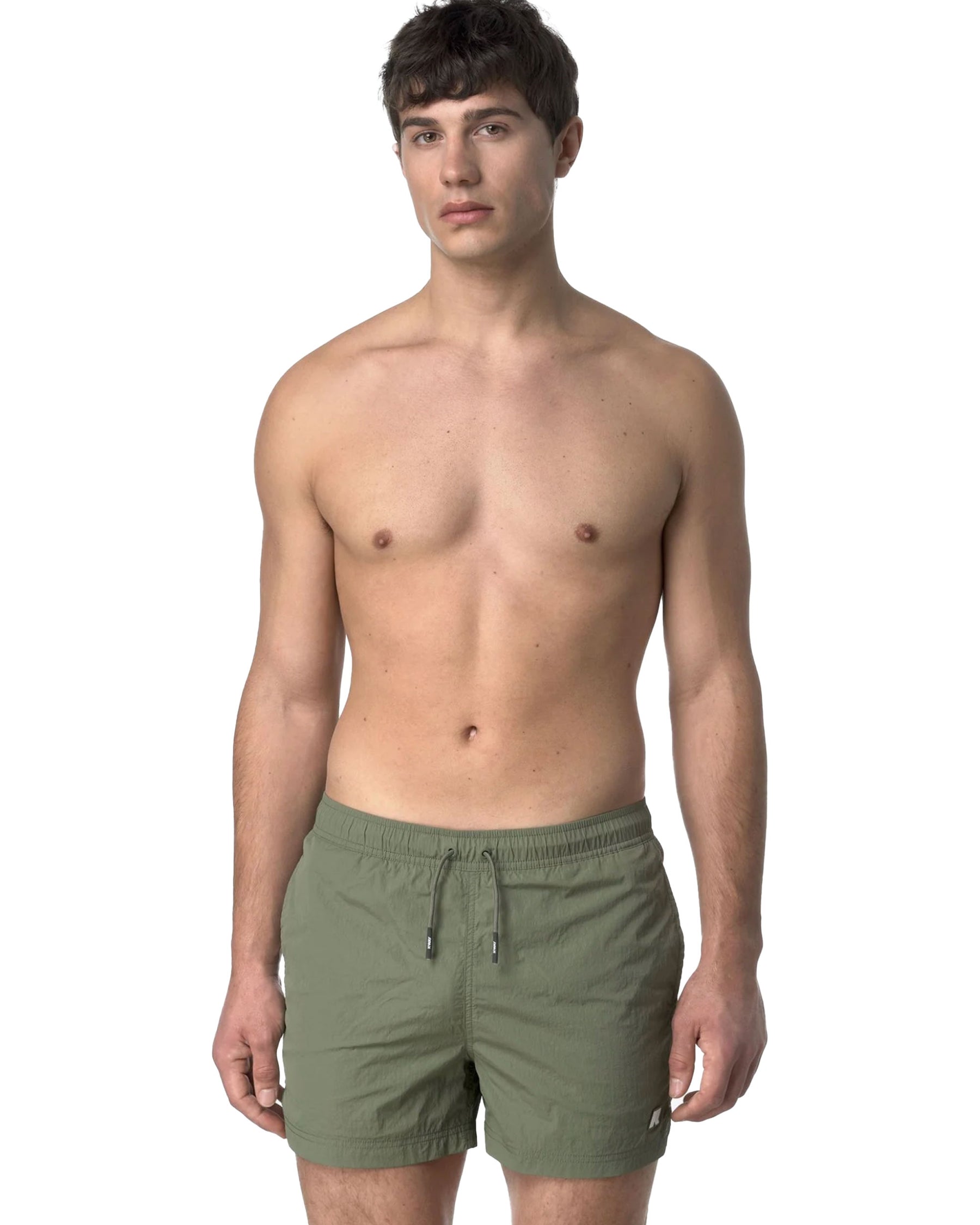 Costume Uomo K-Way boxer Hazel Beach Verde