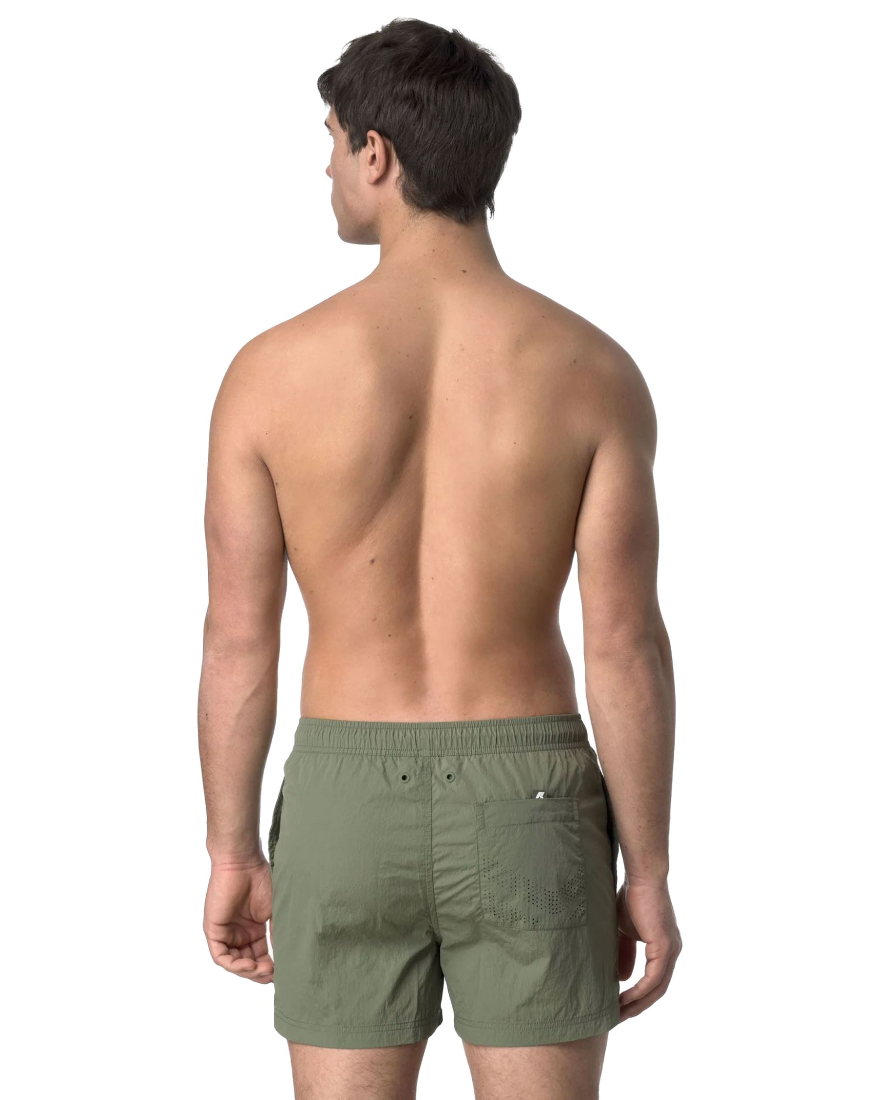 Costume Uomo K-Way boxer Hazel Beach Verde