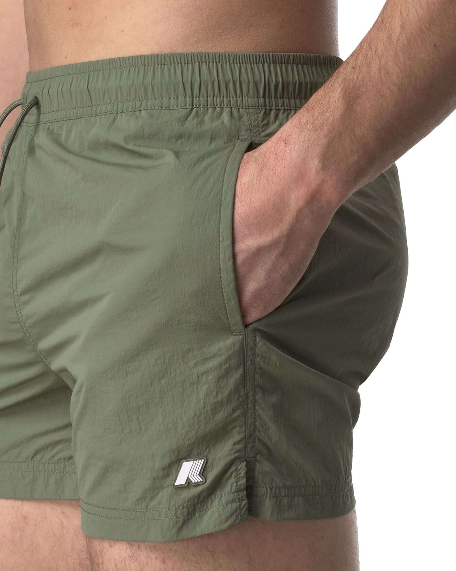 Costume Uomo K-Way boxer Hazel Beach Verde