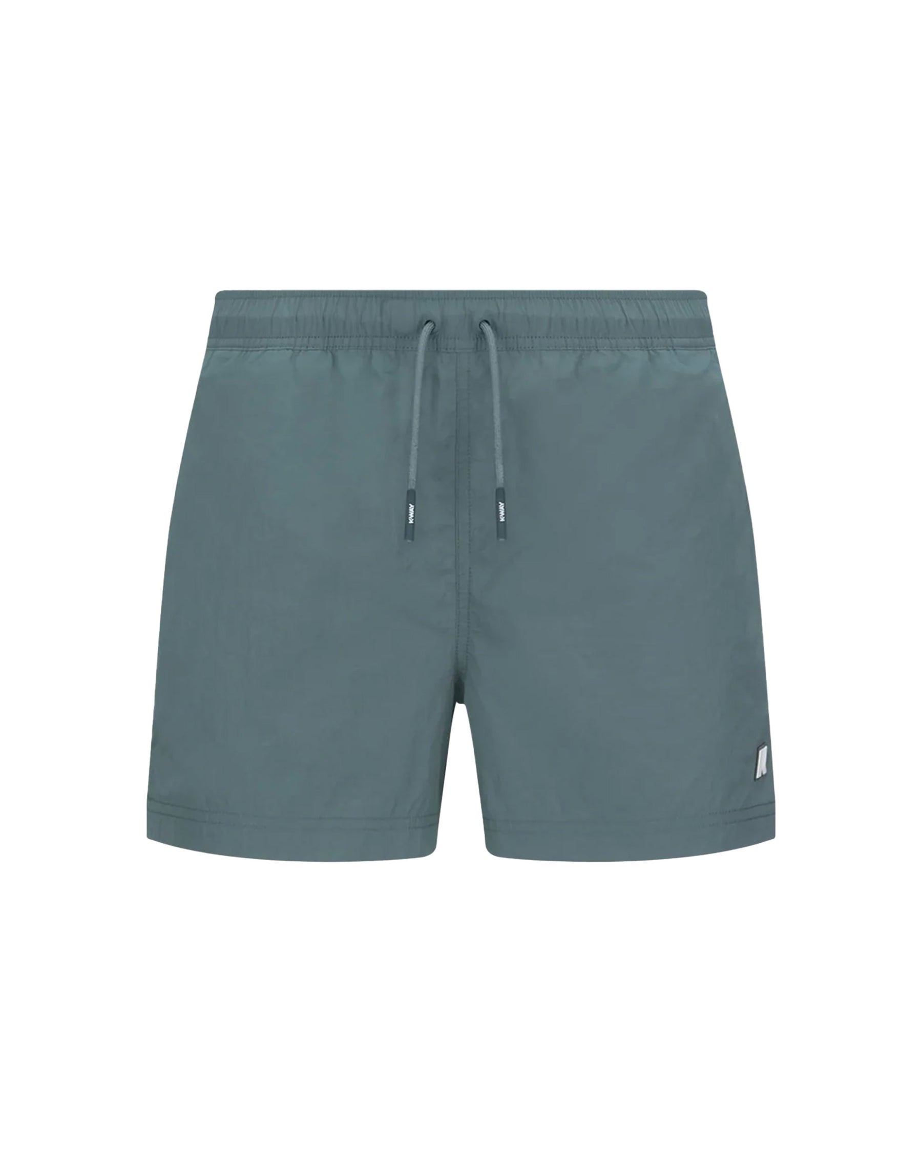 Costume Uomo K-Way boxer Hazel Beach Verde Petrolio