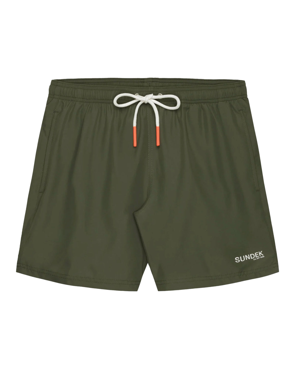 Costume Uomo Sundek Boxer Classico Logo Scritta Verde