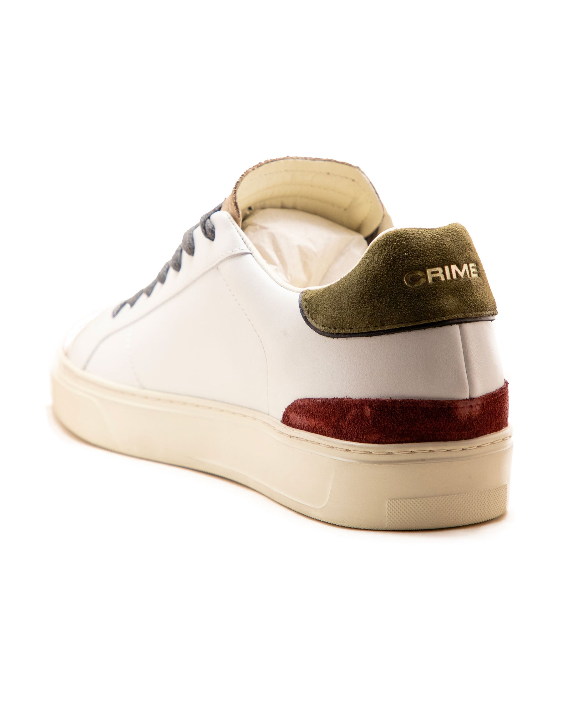 Crime London Blade White Military Green