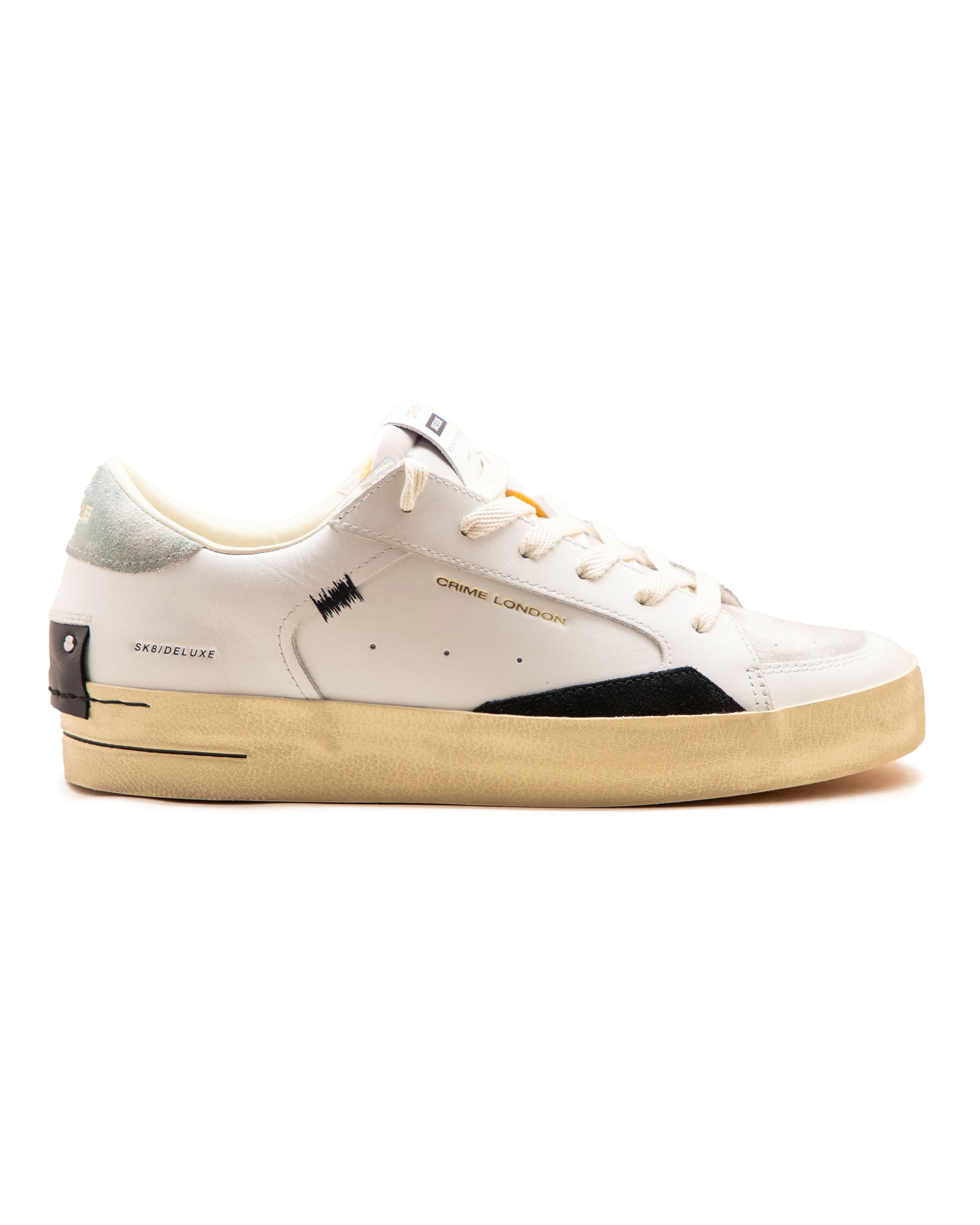 Crime London SK8 Deluxe Bianco-Grigio