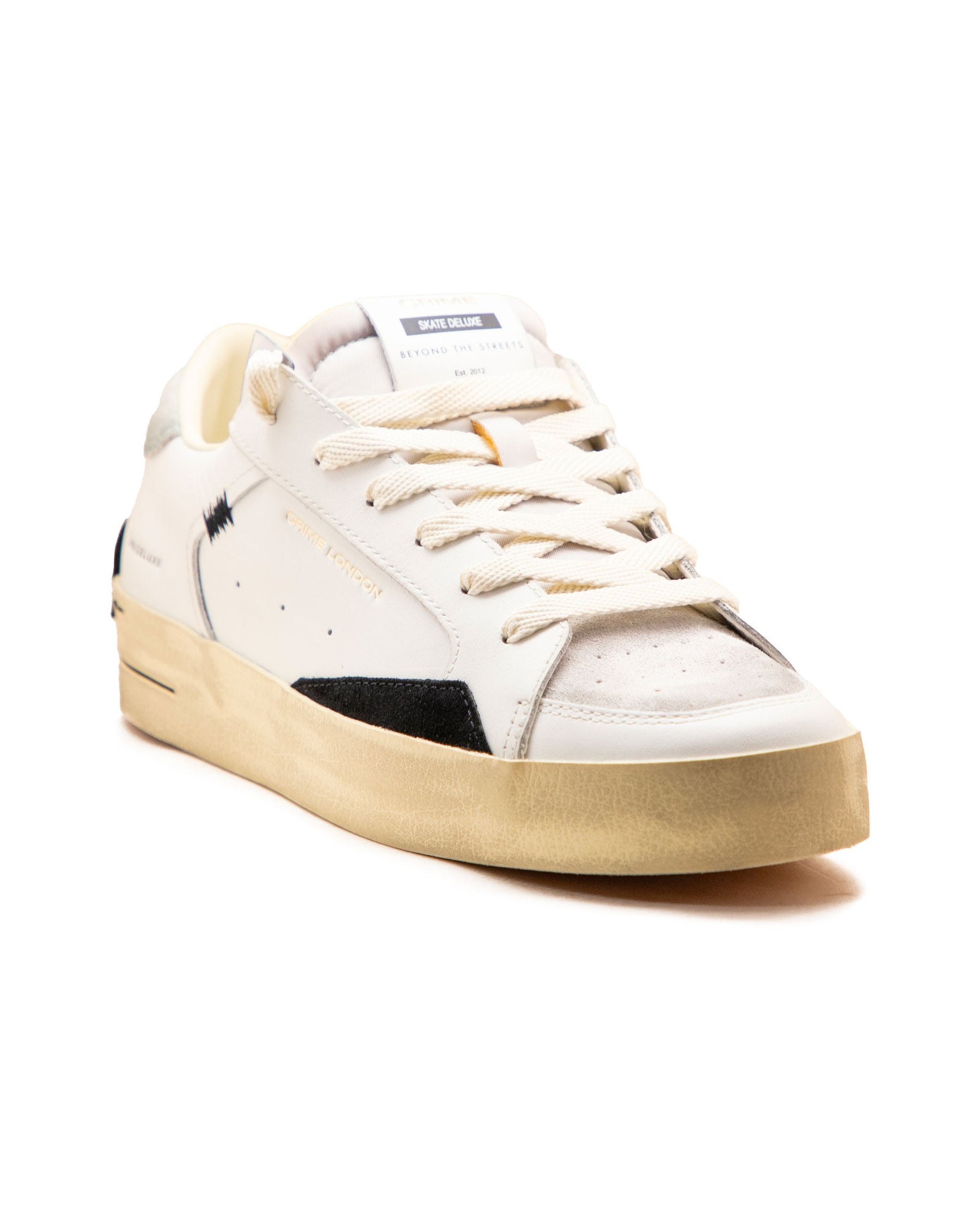 Crime London SK8 Deluxe Bianco-Grigio