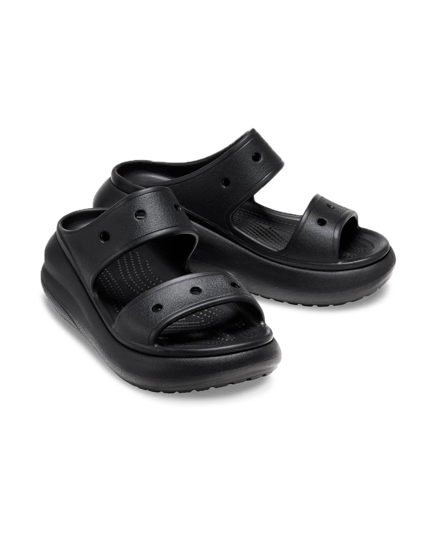 Crocs Classic Crush Sandal Nero