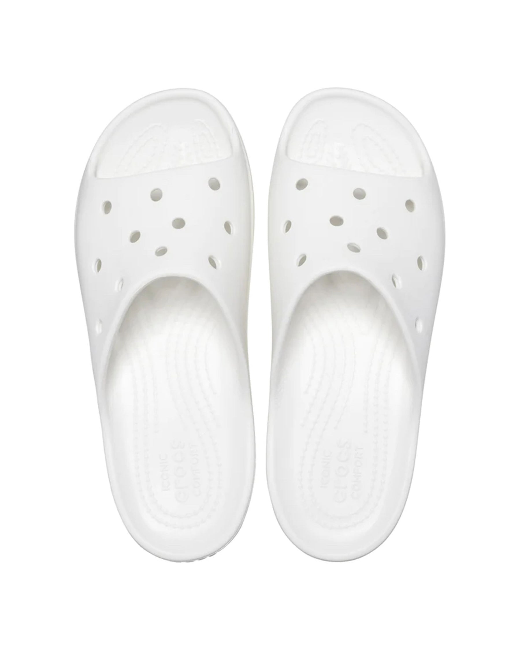 Crocs Classic Platform Slide White