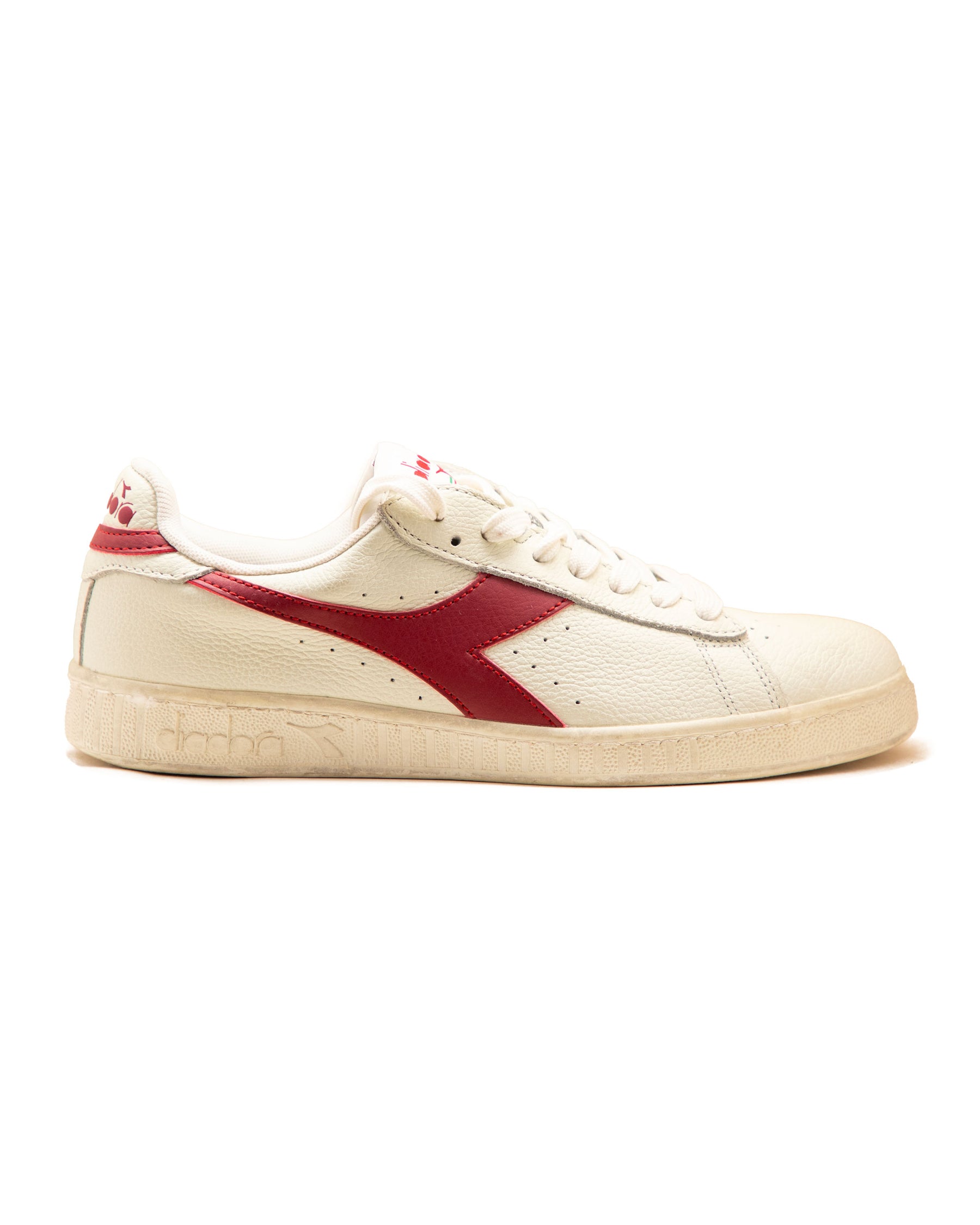 Diadora Game Low Waxed White Bordeaux