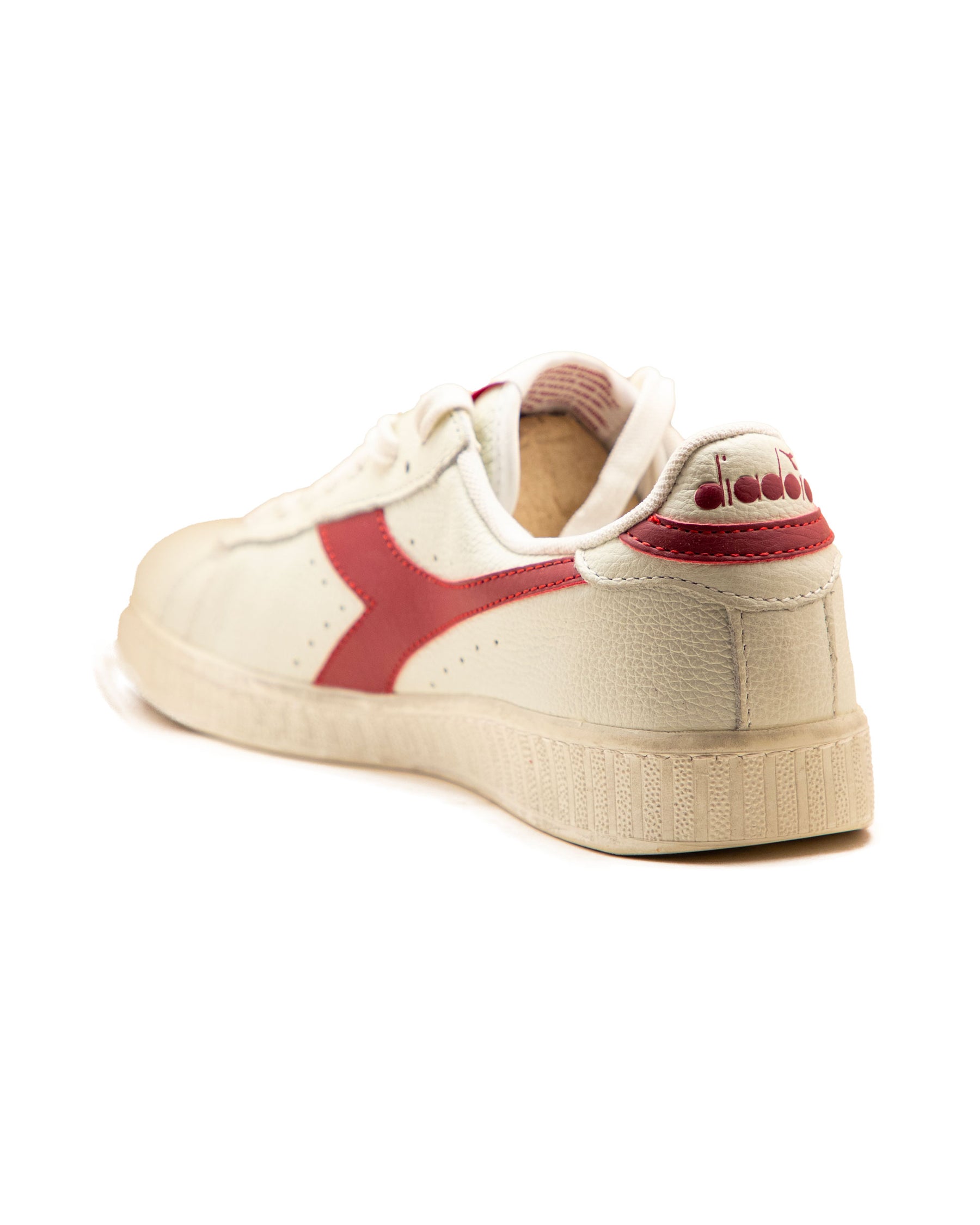 Diadora Game Low Waxed White Bordeaux