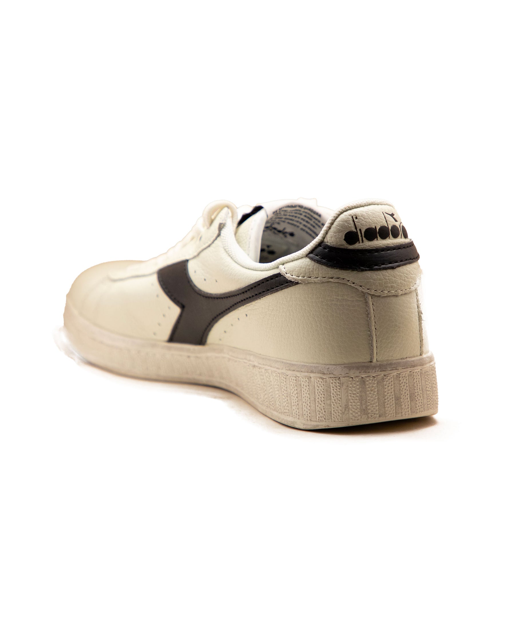 Diadora Game Low Waxed Bianco Nero