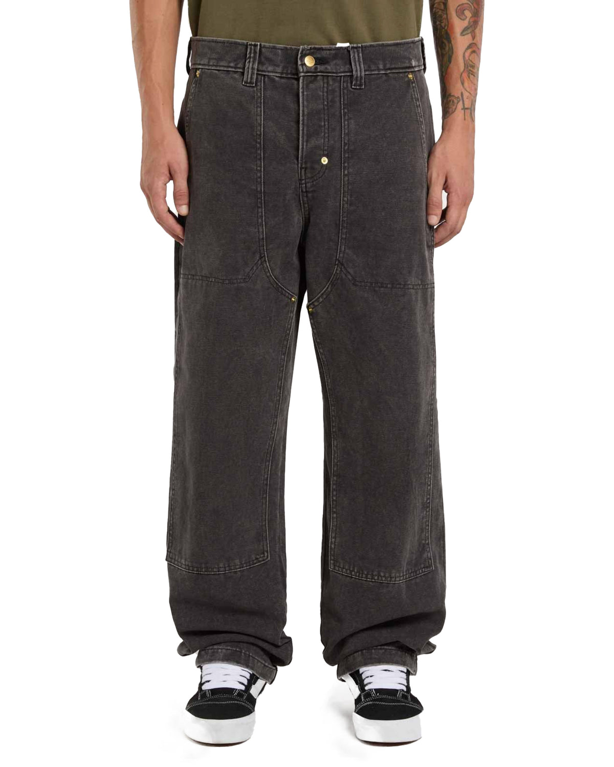 Dickies Trucker Double Knee Canvas Black