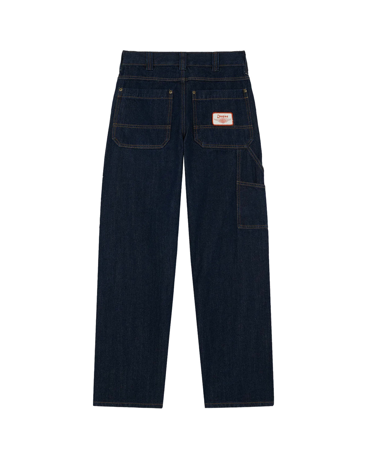 Dickies X Harley Davidson Denim Carpenter Pant Rinsed Indigo Blue