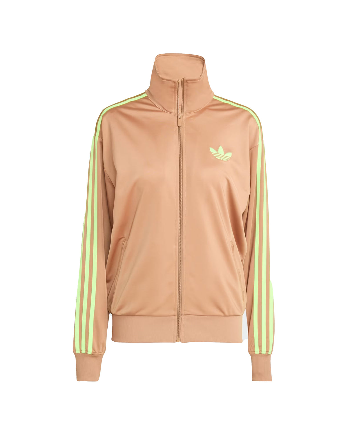Felpa Donna Adidas Firebird Tt Cardbo Beige