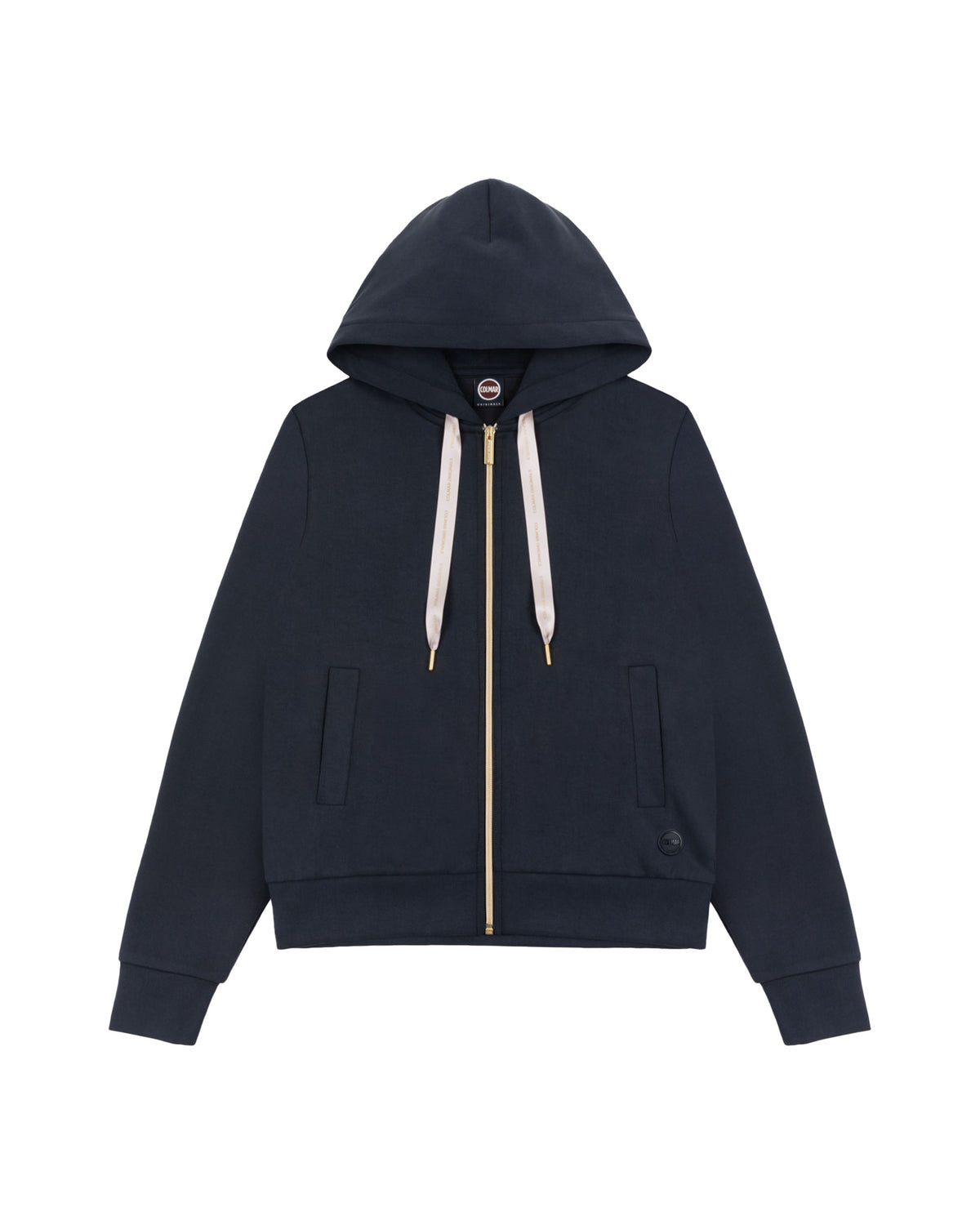 Felpa Donna Colmar Original Full Zip Blu Scuro