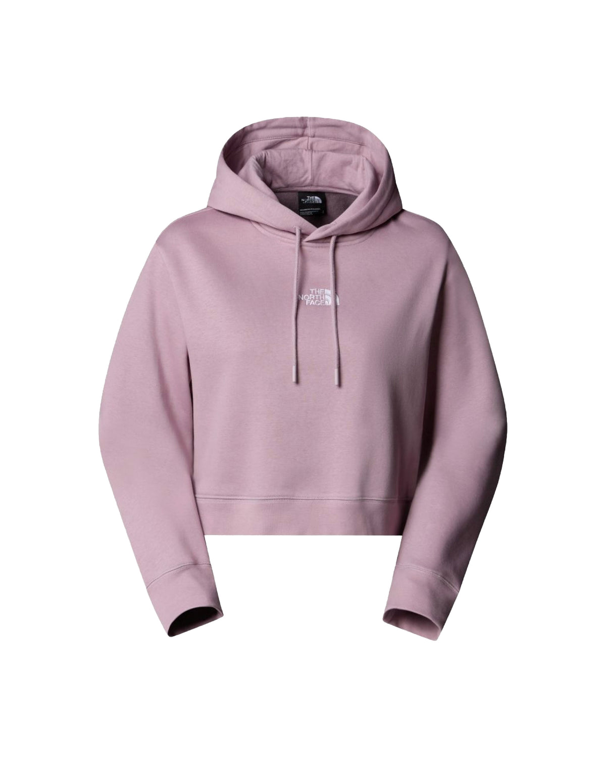 Felpa Donna The North Face W Essential Crop Hoodie Ashen Purple