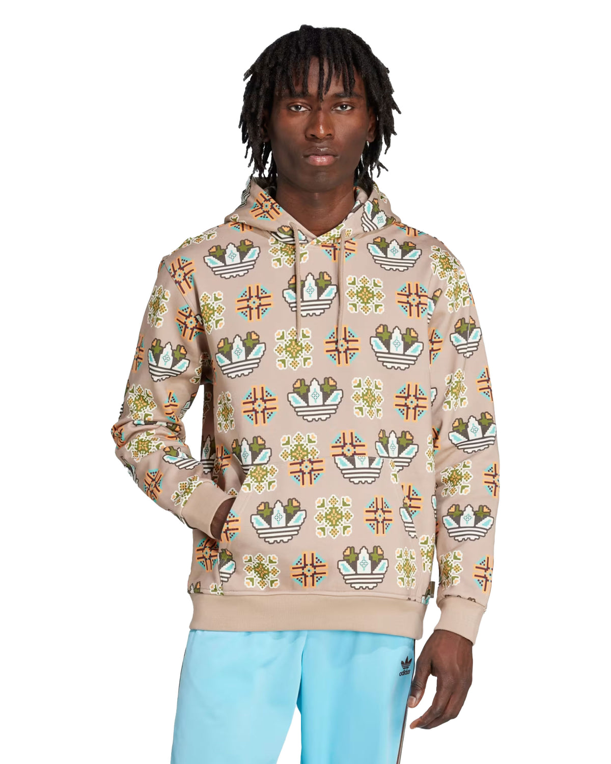 Felpa Uomo Adidas Graphic Lo Hd Trakha