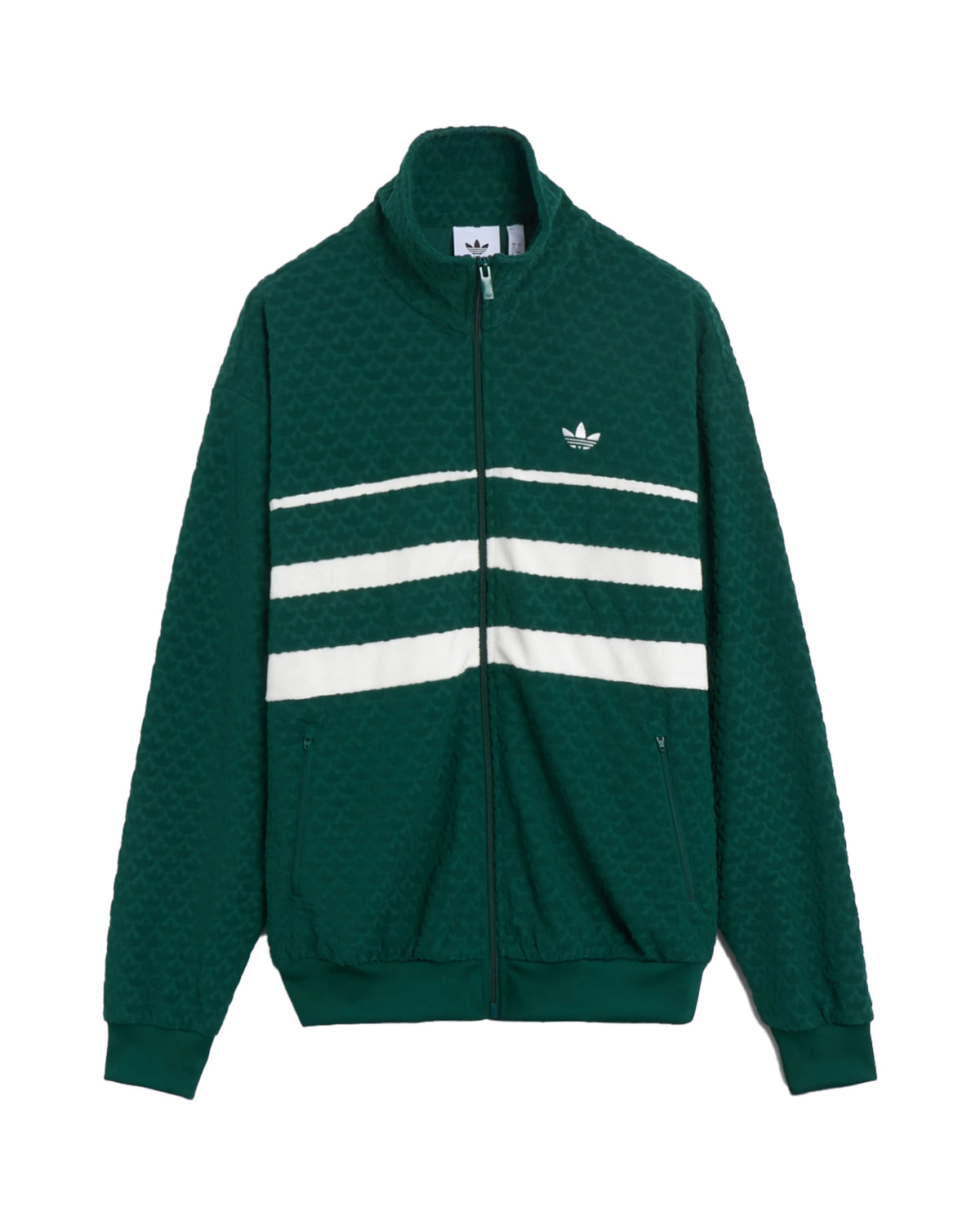 Felpa Uomo Adidas Q12 Monogram T Cgreen