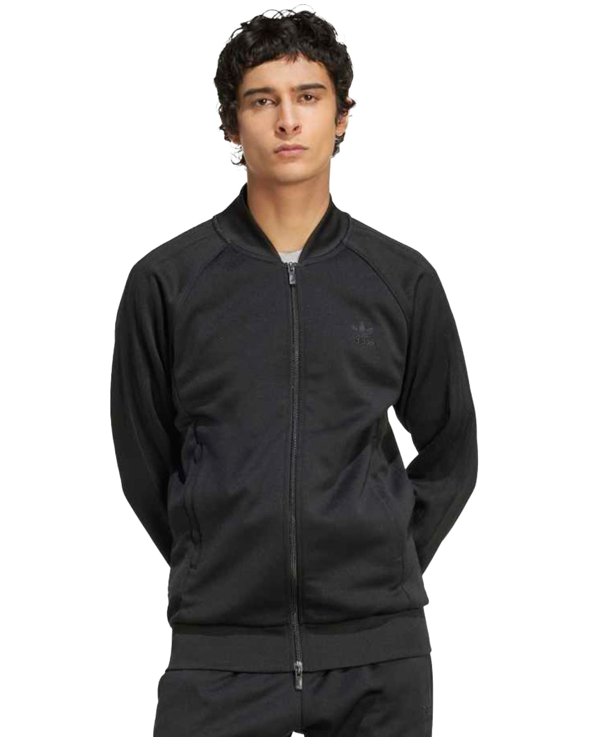 Felpa Uomo Adidas Super Star Black