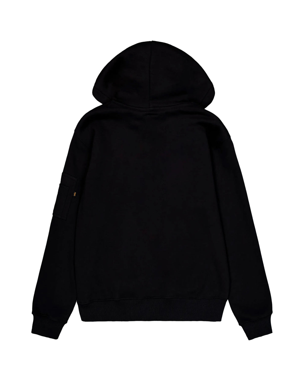 Felpa Uomo Alpha Industries 3D Small Logo Hoody Nero