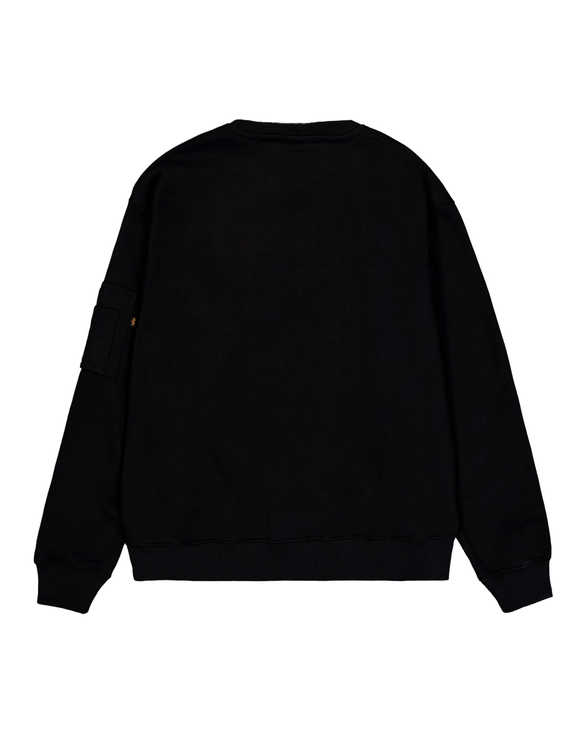 Felpa Uomo Alpha Industries 3D Small Logo Sweater Nero