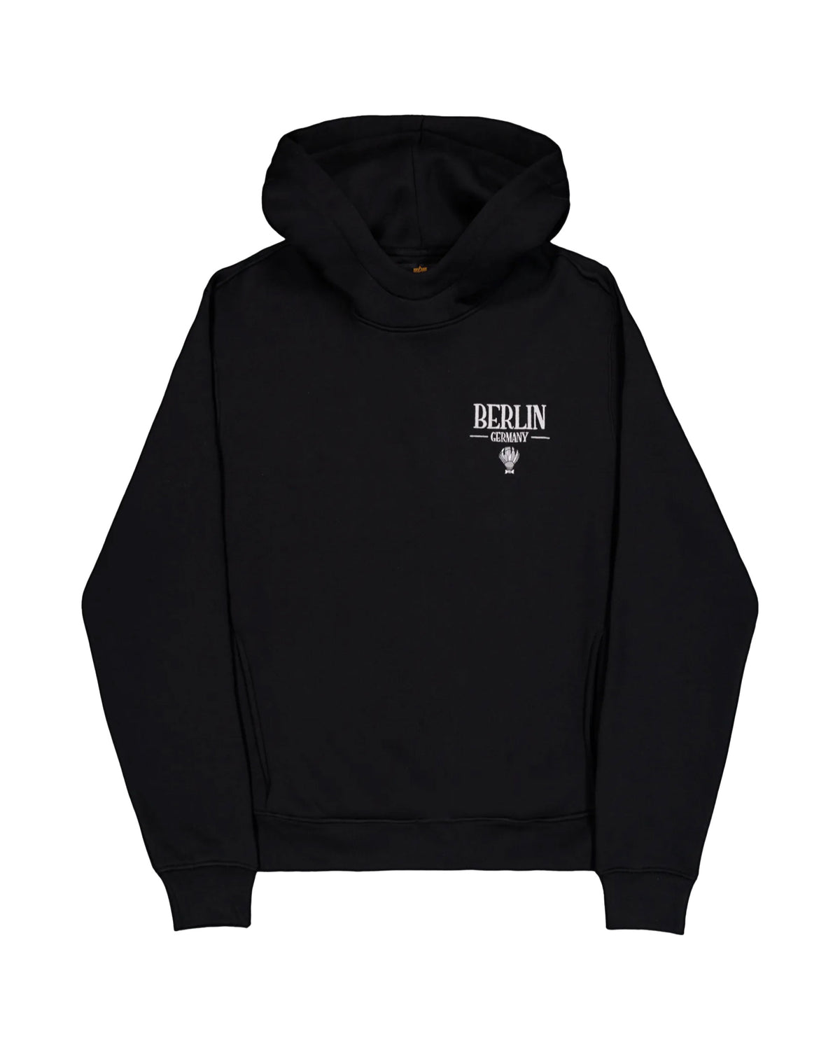 Felpa Uomo Alpha Industries Berlin Candy Bomber Hoody Nero