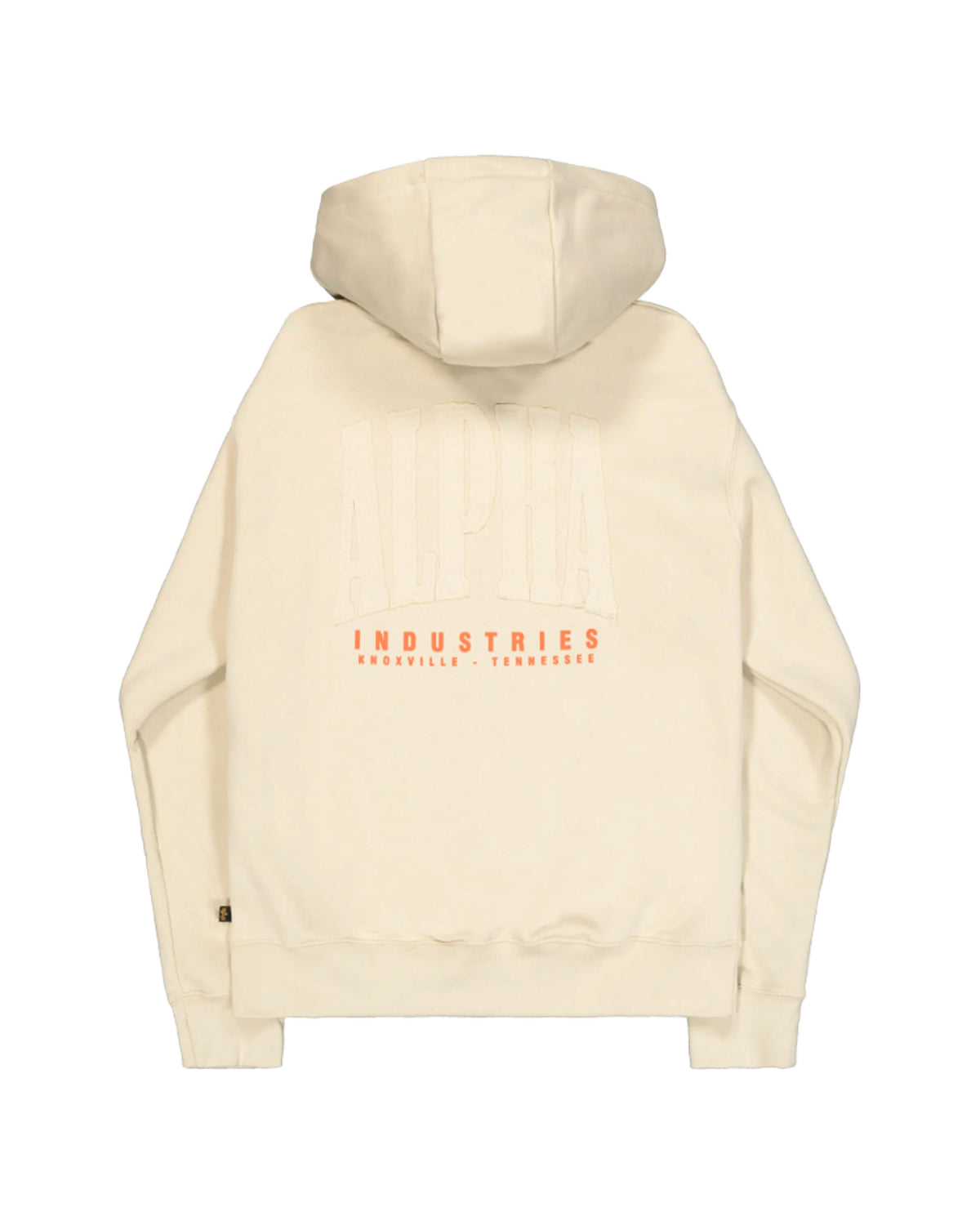 Felpa Uomo Alpha Industries Coach Hoody BP Vintage White