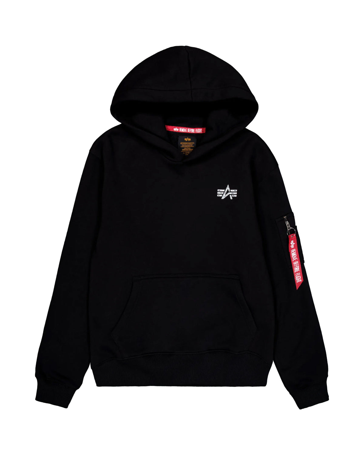 Felpa Uomo Alpha Industries Signature BP Hoody Nero
