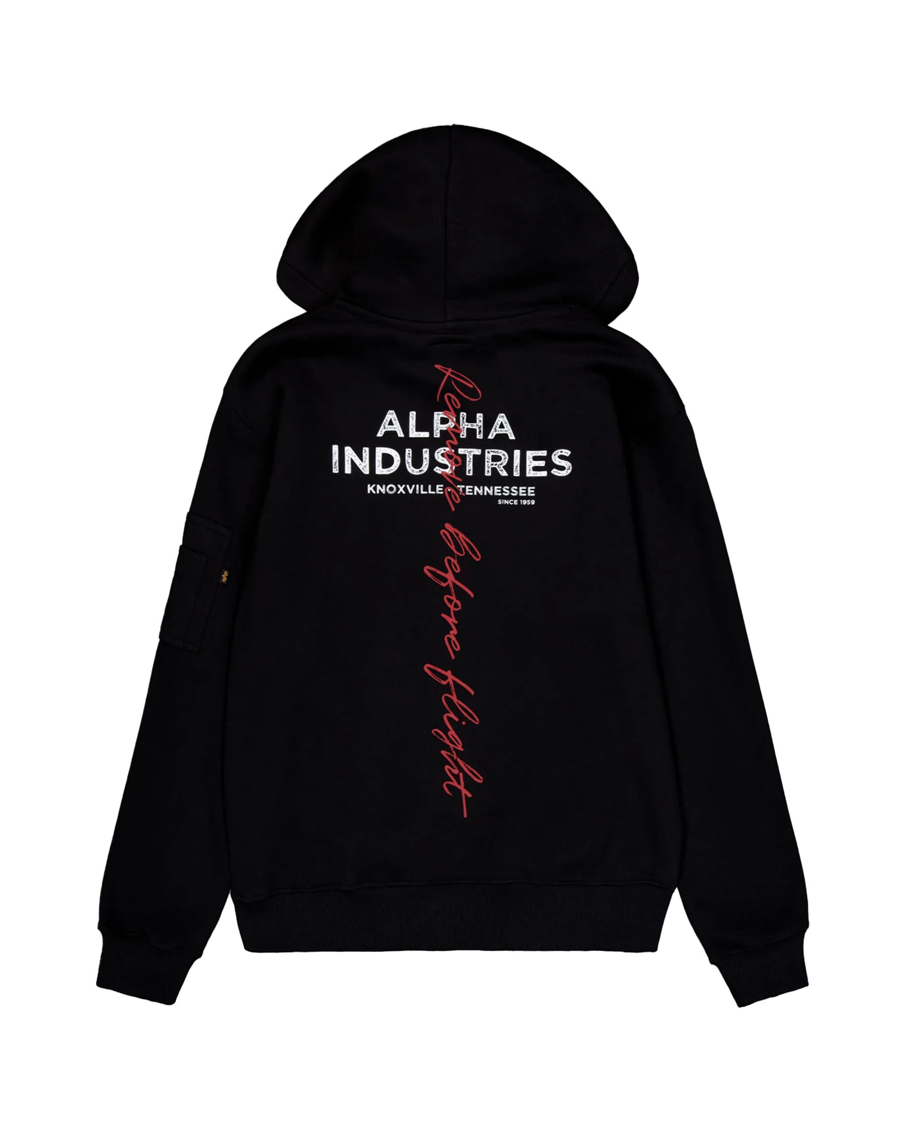 Felpa Uomo Alpha Industries Signature BP Hoody Nero