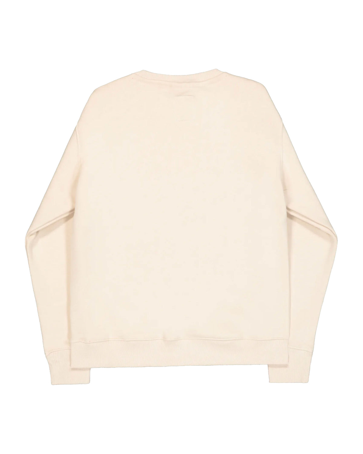 Felpa Uomo Alpha Industries Small Logo Jet Stream White