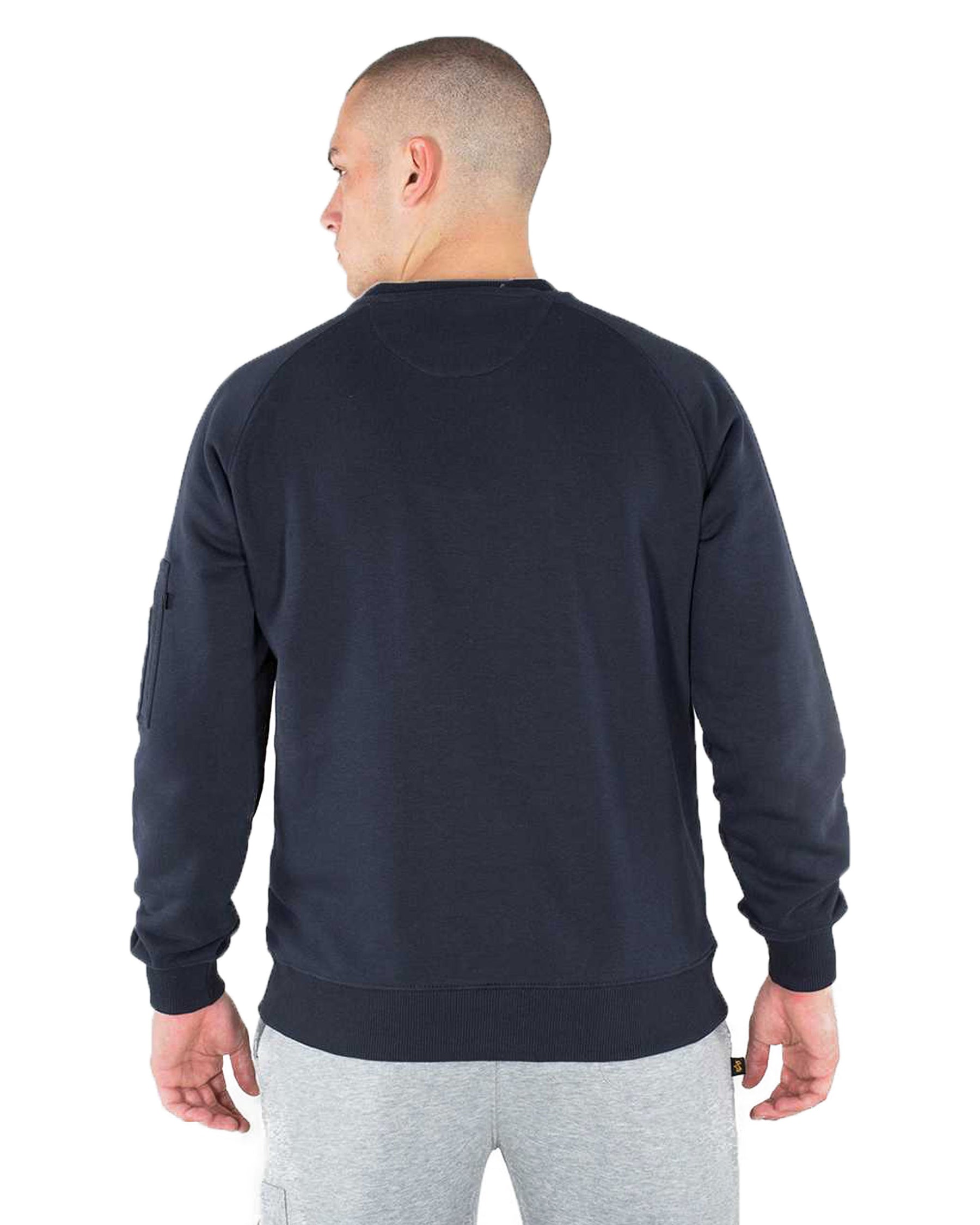 Man Sweatshirt Alpha Industries X-Fit Sweat Blue