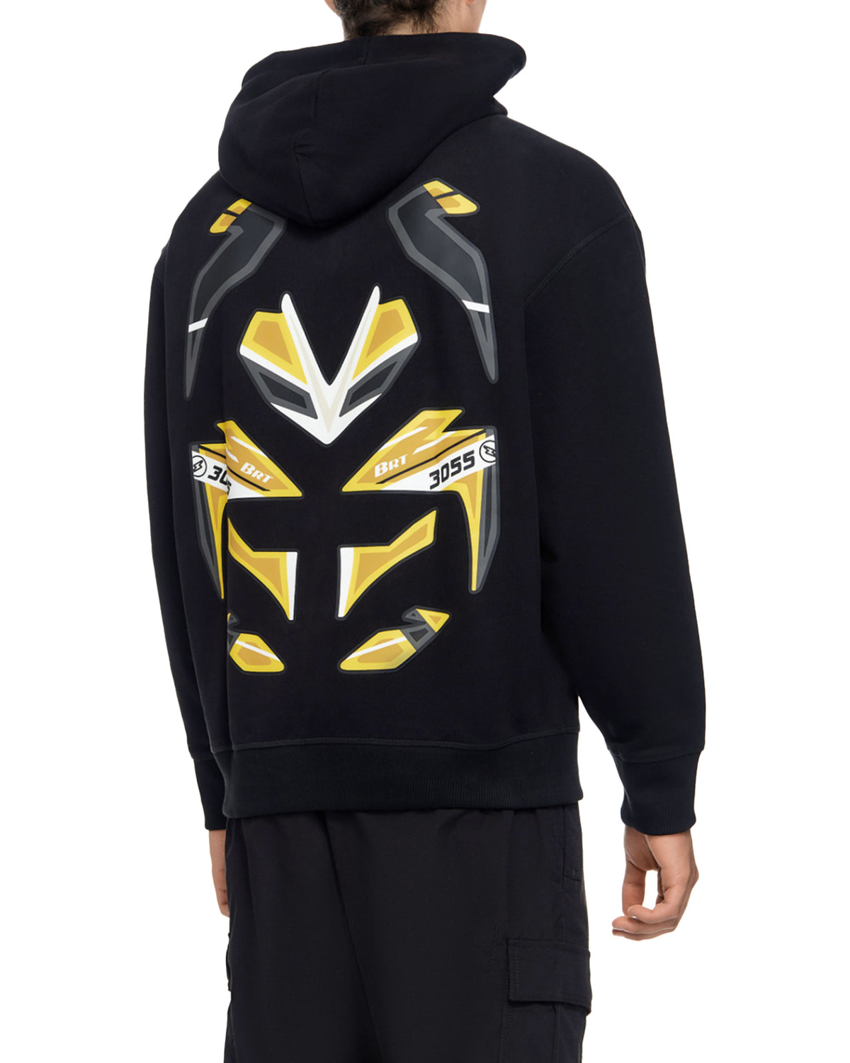 Felpa Uomo Boss We Team Hood Nero