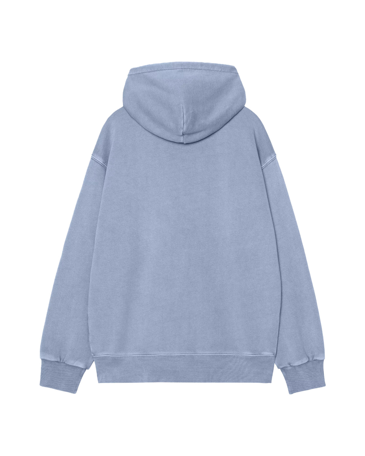 Felpa Uomo Nelson Jacket Gentle Blue Garment Dyed